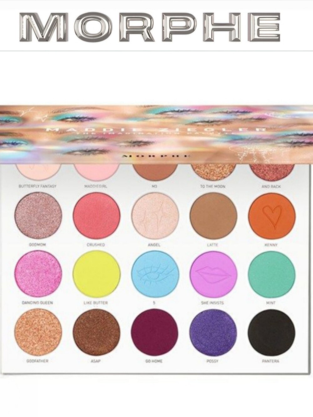 Morphe Maddie Ziegler The Imagination Artistry Palette